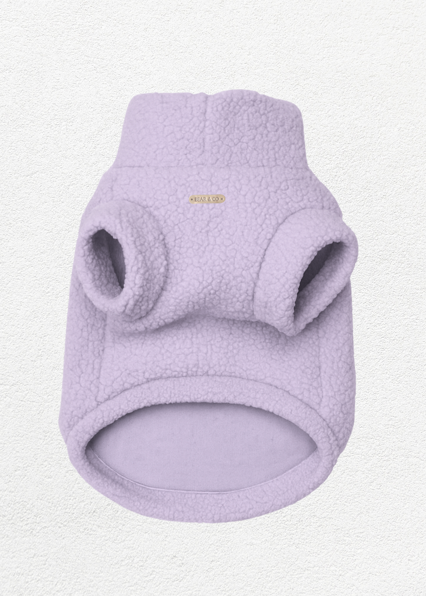 Teddy Bouclé Jumper (Lilac)