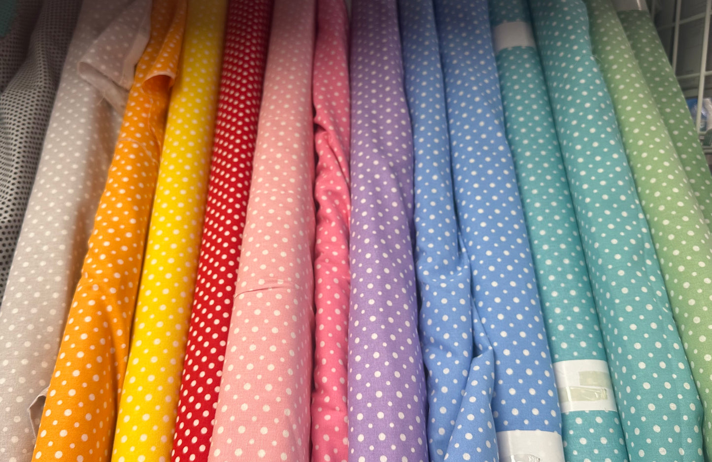 6 x Polka Dot Sailor Bows