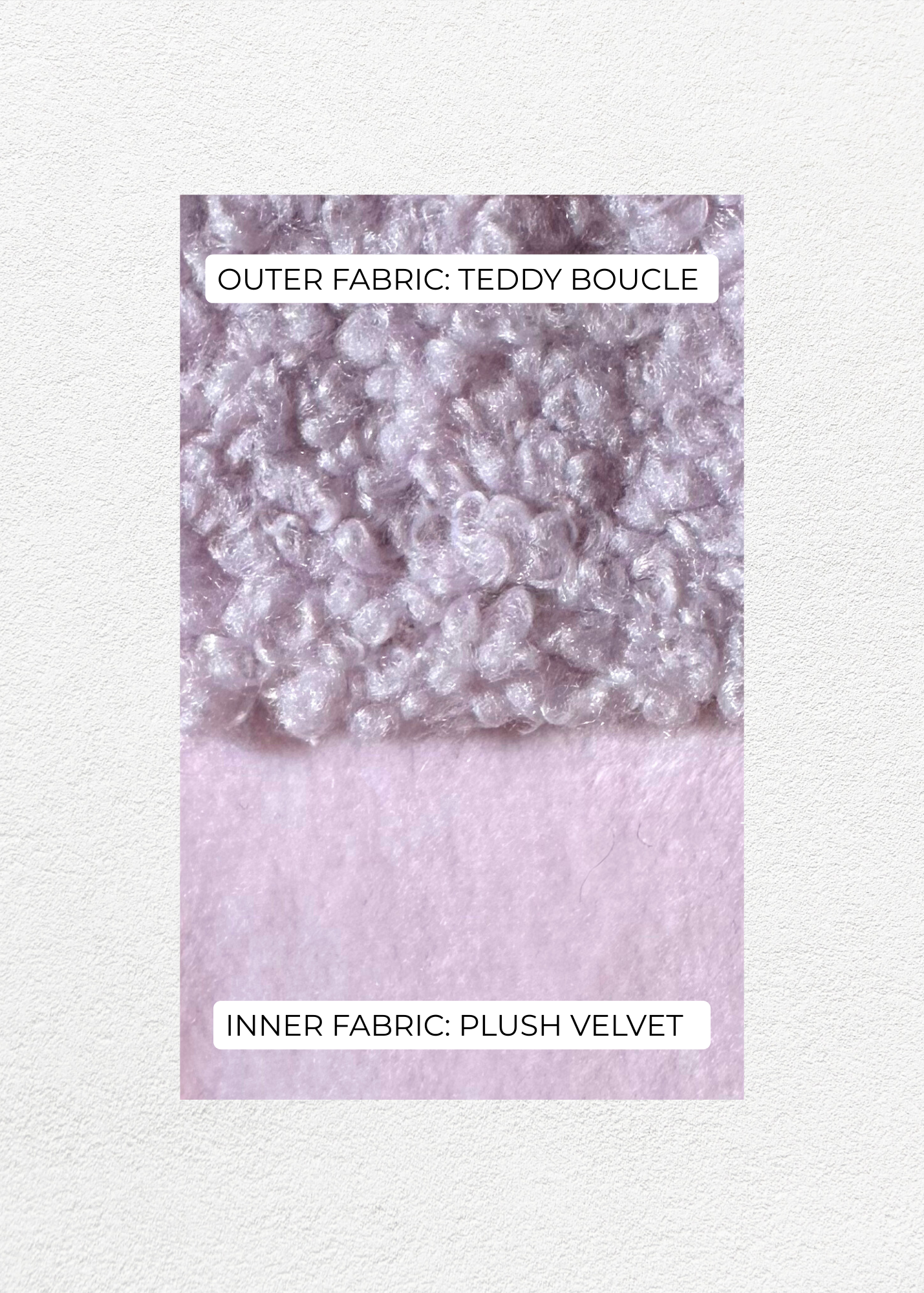 Teddy Bouclé Jumper (Lilac)