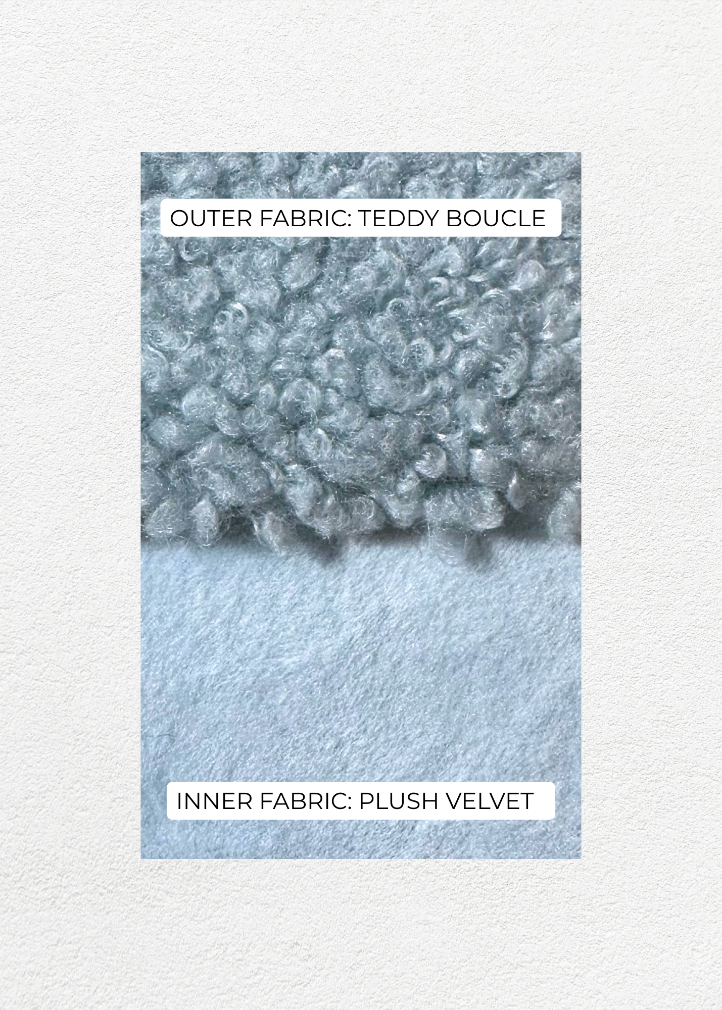 Teddy Bouclé Jumper (Baby Blue)