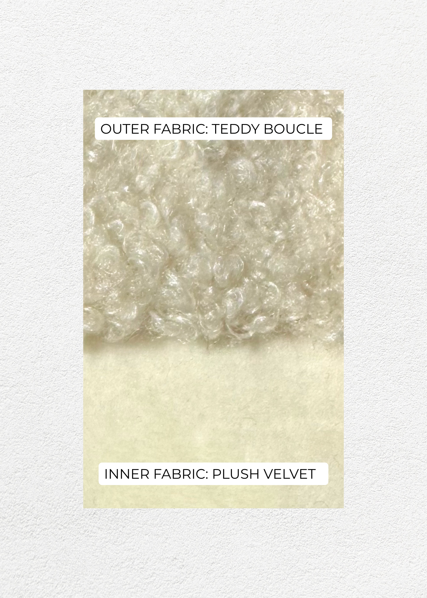 Teddy Bouclé Jumper (Cream)