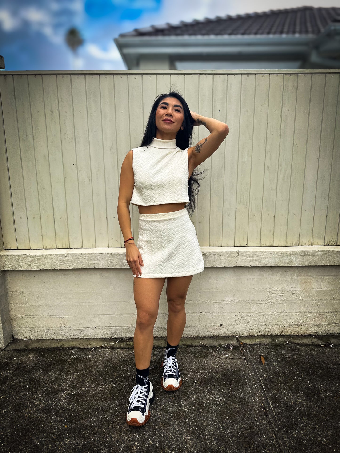Bespoke Woven Knit Two-Piece