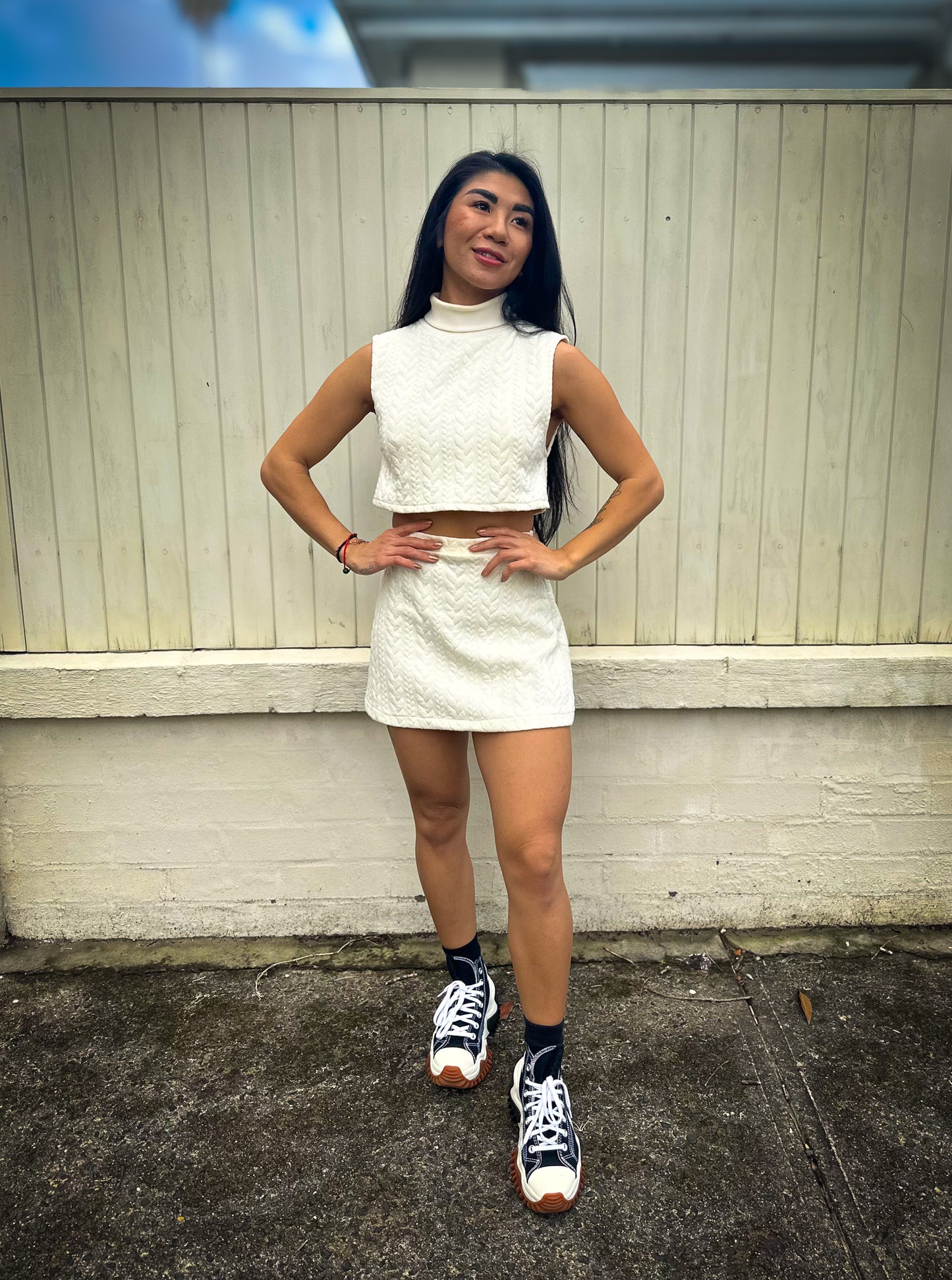 Bespoke Woven Knit Two-Piece