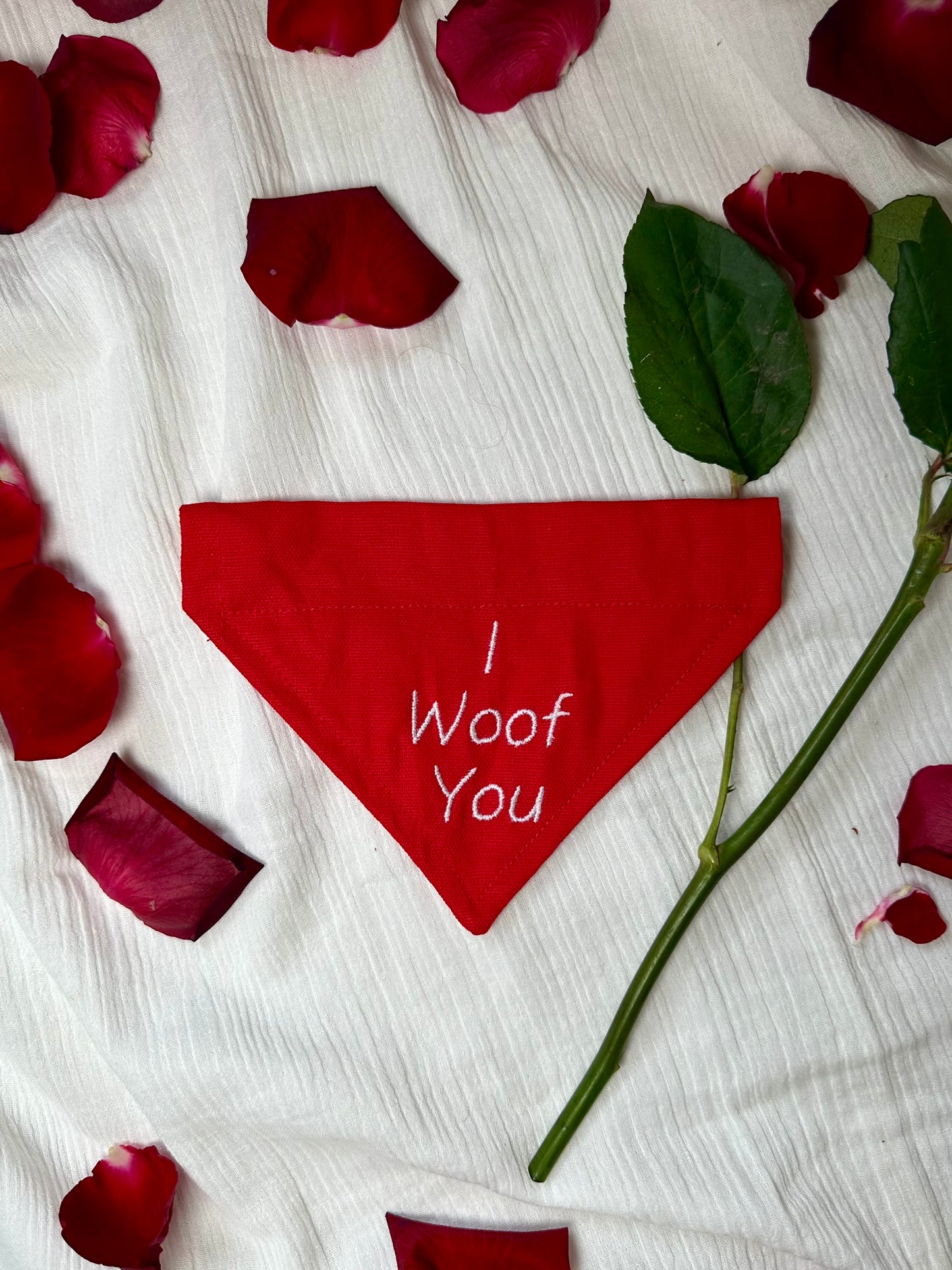 'I Woof You' Bandana