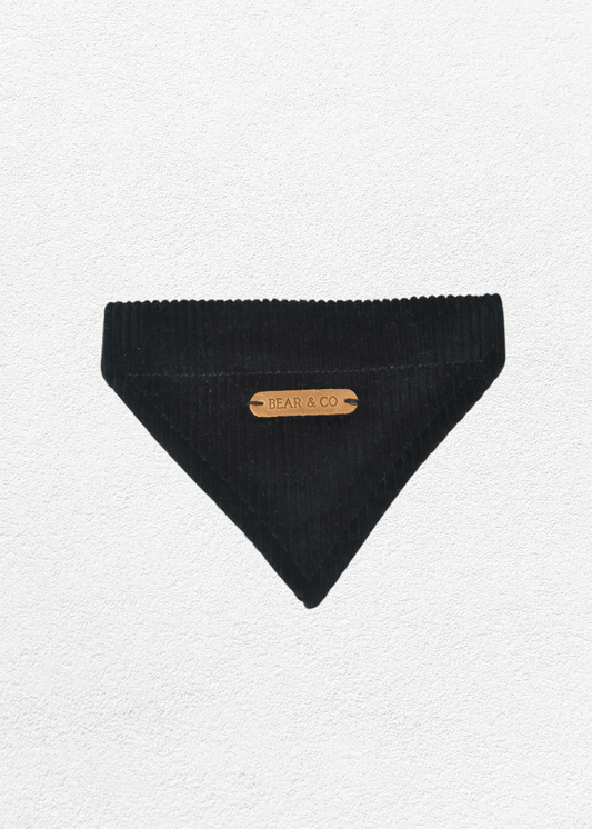 Ebony Pet Bandana - Bear & CoEbony Pet Bandanapet accessoriesBear & CoBear & Co