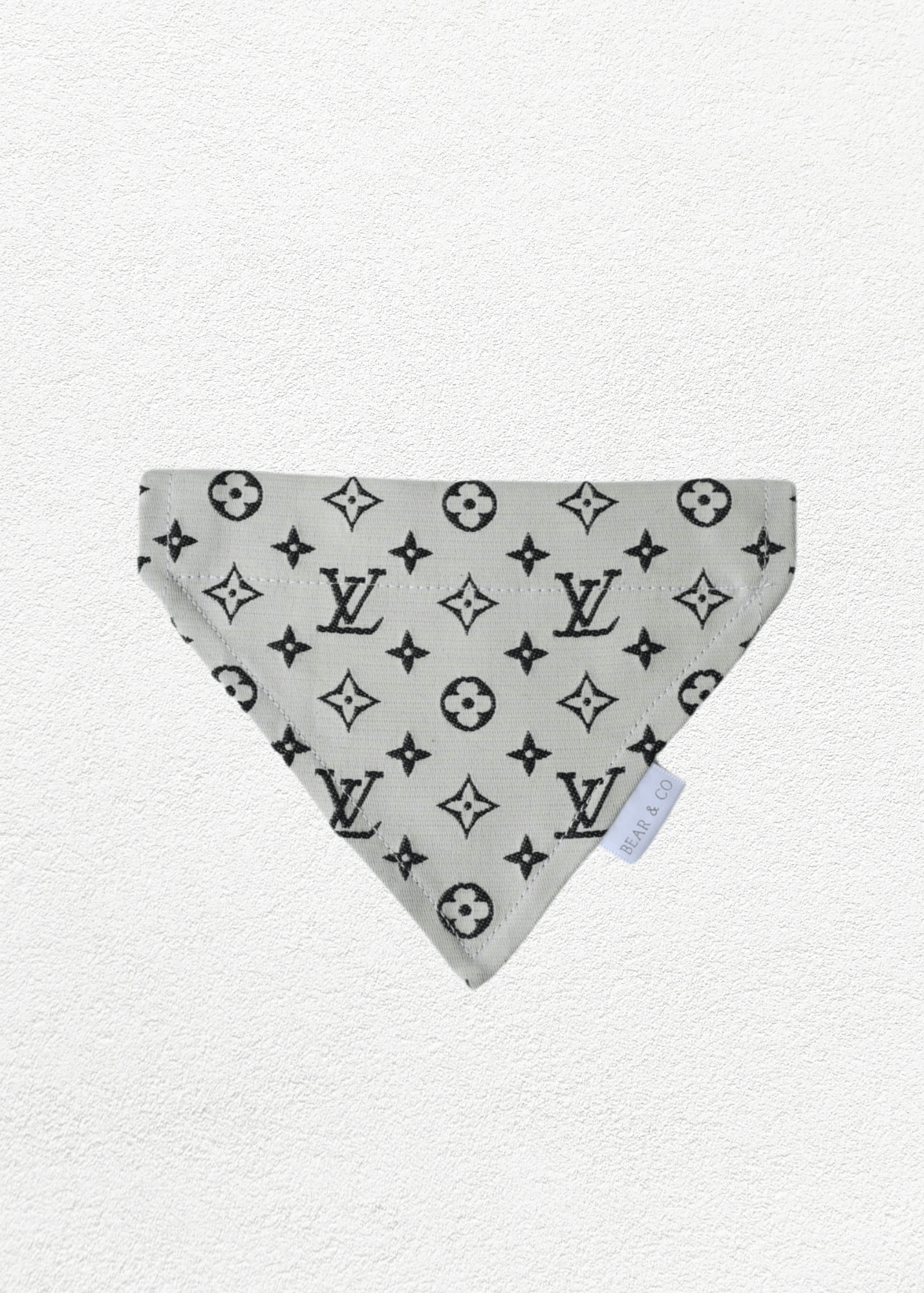 Luxury White Bandana - Bear & CoLuxury White Bandanapet accessoriesBear & CoBear & Co