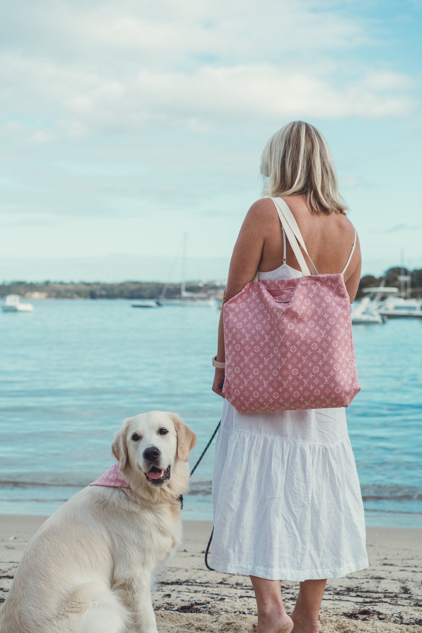 Pink Tote Bag - Bear & CoPink Tote BagBear & CoBear & Co