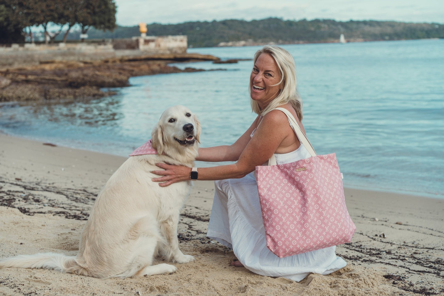 Pink Tote Bag - Bear & CoPink Tote BagBear & CoBear & Co