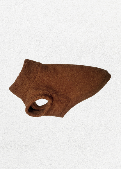 Teddy Bouclé Jumper (Chestnut Brown)