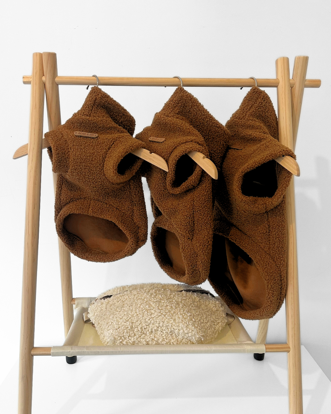 Teddy Bouclé Jumper (Chestnut Brown)