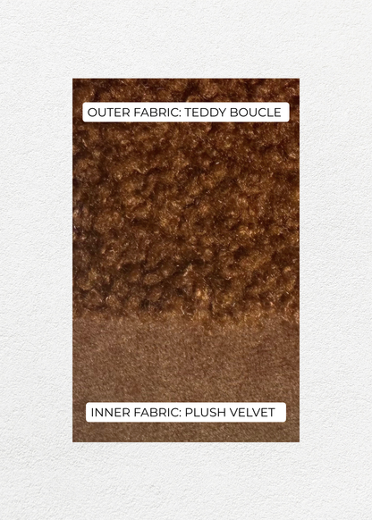 Teddy Bouclé Jumper (Chestnut Brown)
