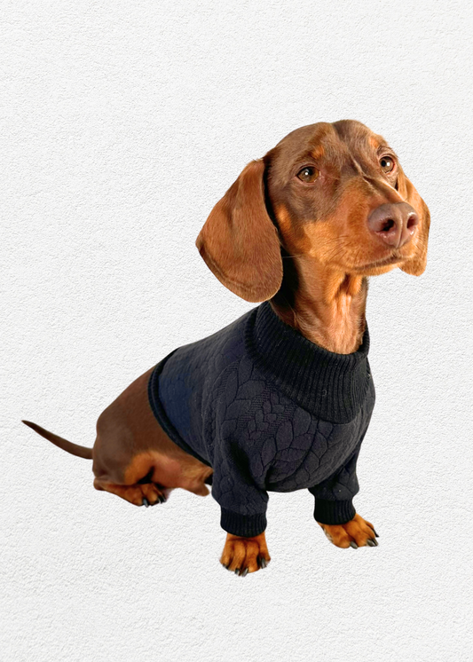 Knitted Pullover - Onyx