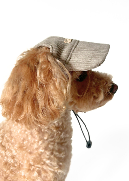 Dog Cap - Beige