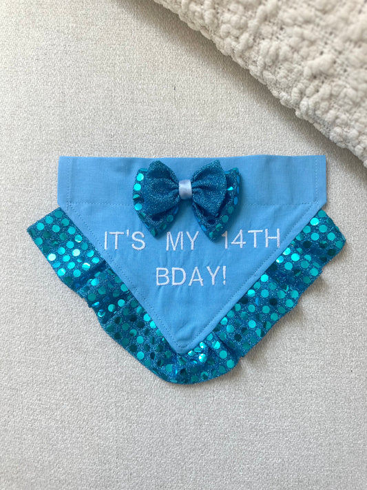 Personalised Birthday Bandana