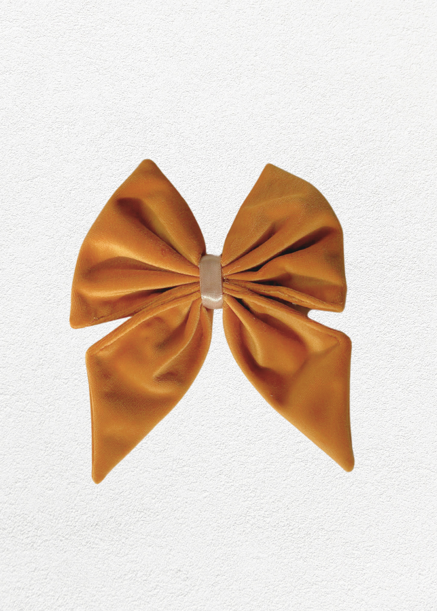 Bow - Plush Gold Velvet