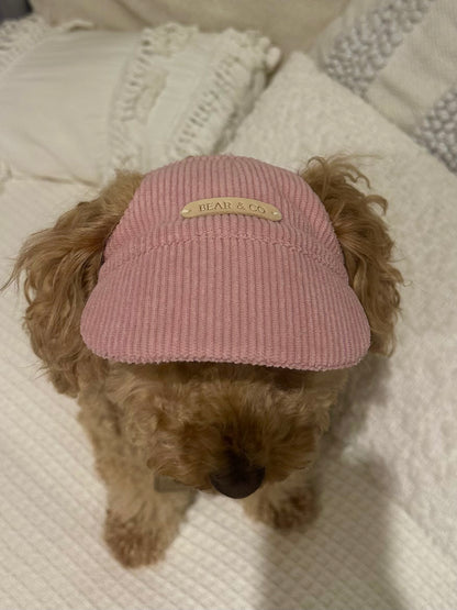 Dog Cap - Light Pink