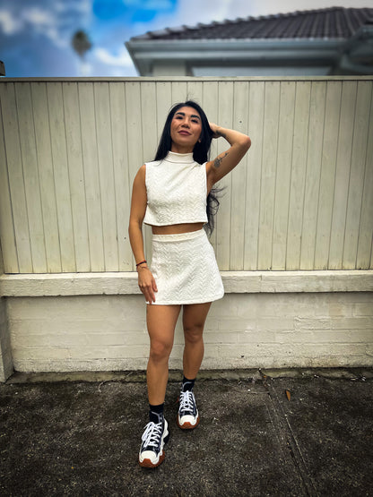Bespoke Woven Knit Two-Piece