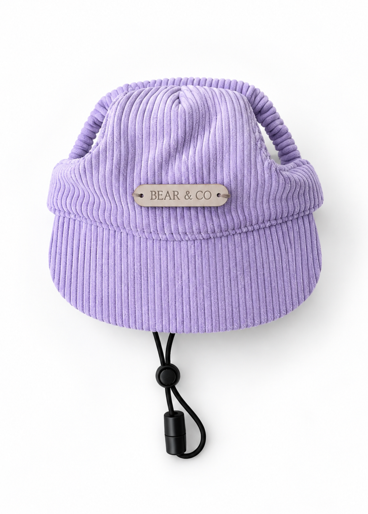 Corduroy Dog Cap – Purple