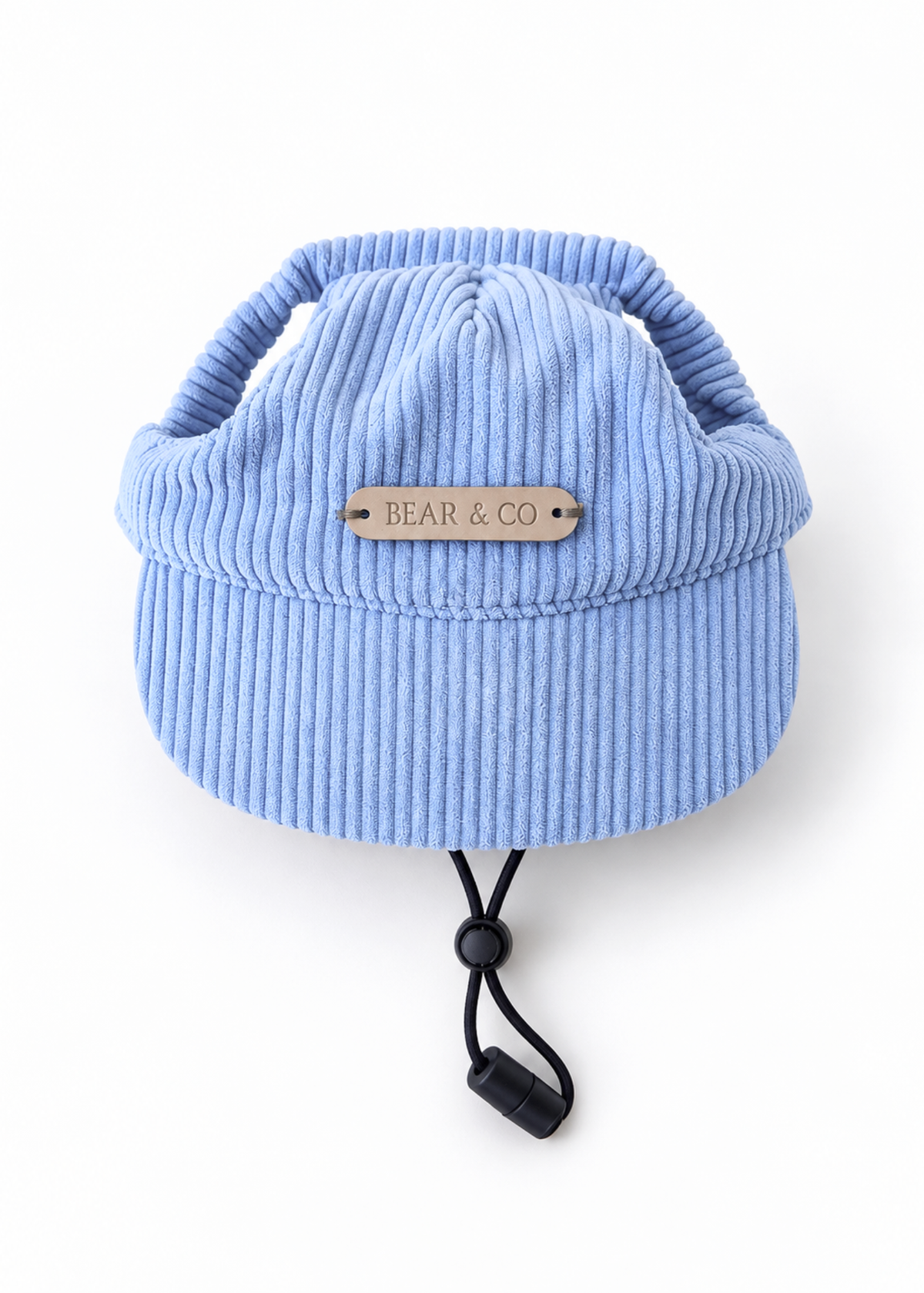 Corduroy Dog Cap – Blue
